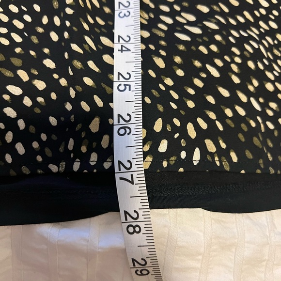 Black, Dotted, Button front Tank Top, NWT - Picture 8 of 8